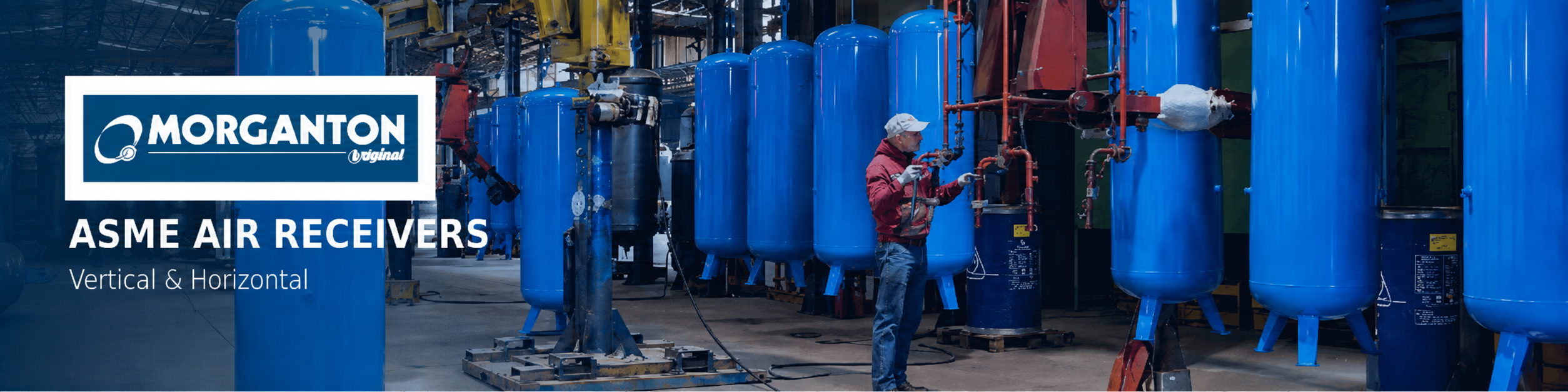 Morganton pressure vessels and air receiver tanks
