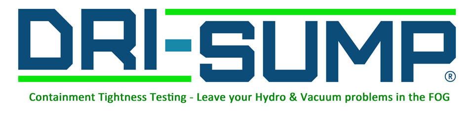 Dri-Sump sump testing systems